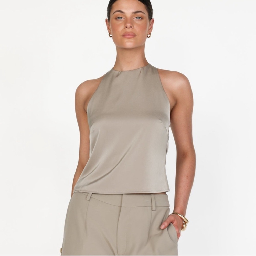 Nwt Charcoal Clothing Neriah Top Dusty Sage